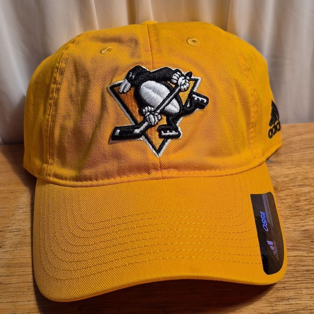 Adidas Pittsburgh Penguins Sliderback Hat - New
